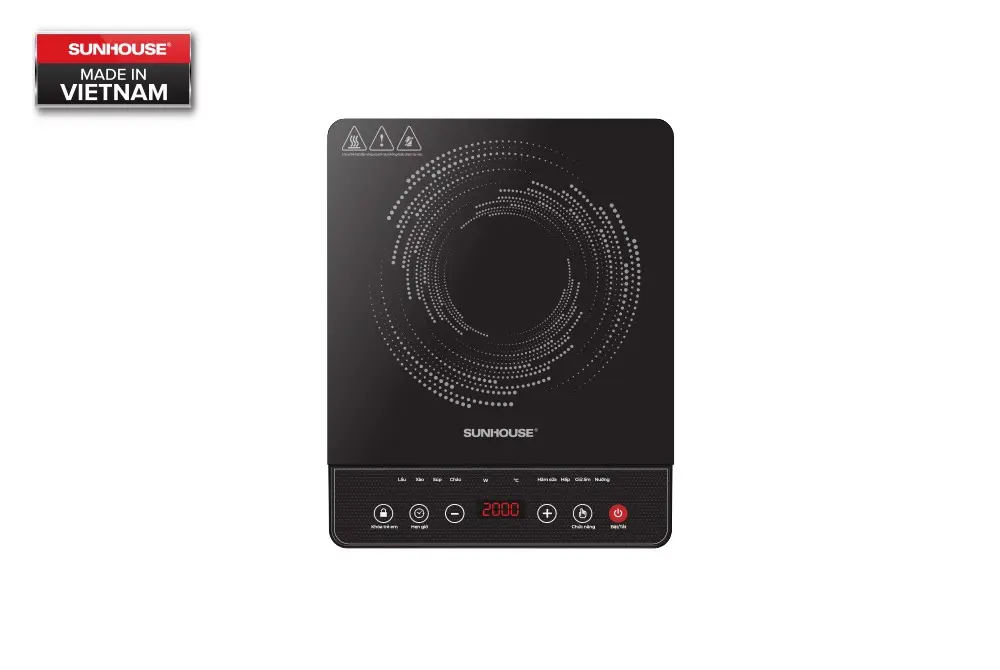 Bếp từ đơn SUNHOUSE SHD6161 - 2000W - Ảnh 3