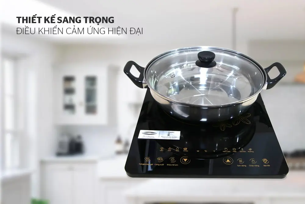 Bếp từ đơn SUNHOUSE SHD6800 - 2000W, Cảm ứng - Ảnh 2