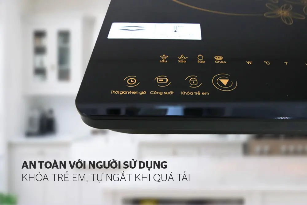 Bếp từ đơn SUNHOUSE SHD6800 - 2000W, Cảm ứng - Ảnh 6