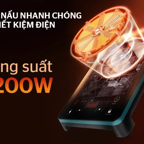 Bếp từ đơn SUNHOUSE SHD6876 2200W cảm ứng với công suất 2200W