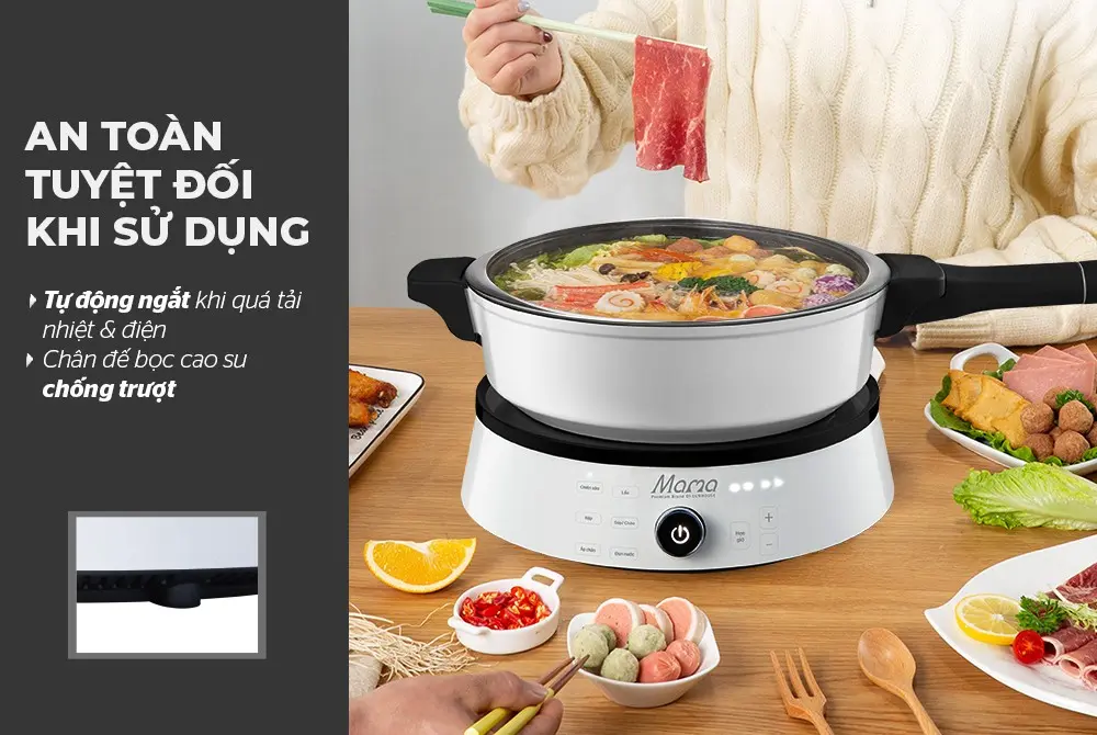 Bếp từ đơn SUNHOUSE SHD6885 - 2100W, Cảm ứng - Ảnh 6