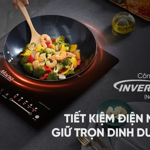 Bếp từ đơn SUNHOUSE SHD6886 2000W công nghệ Inverter nấu chậm