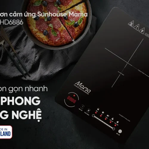 Bếp từ đơn SUNHOUSE SHD6886 cảm ứng mặt kính đen