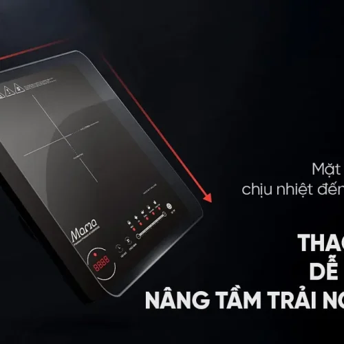 Bếp từ đơn SUNHOUSE SHD6886 2000W cảm ứng mặt kính lớn chịu nhiệt