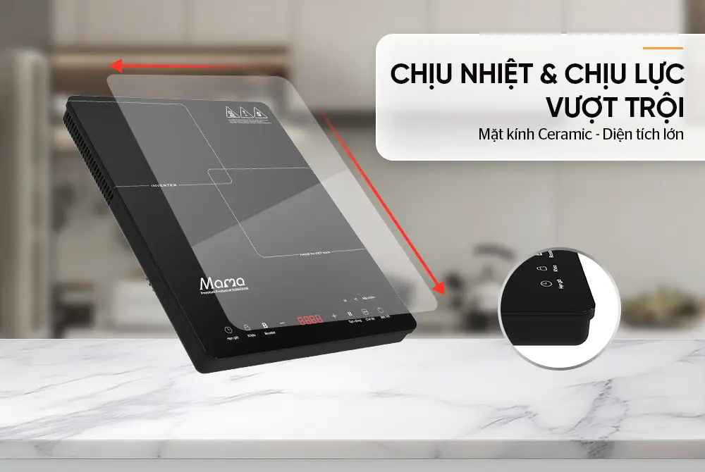 Bếp từ đơn SUNHOUSE SHD6888 - 2200W, Cảm ứng - Ảnh 12