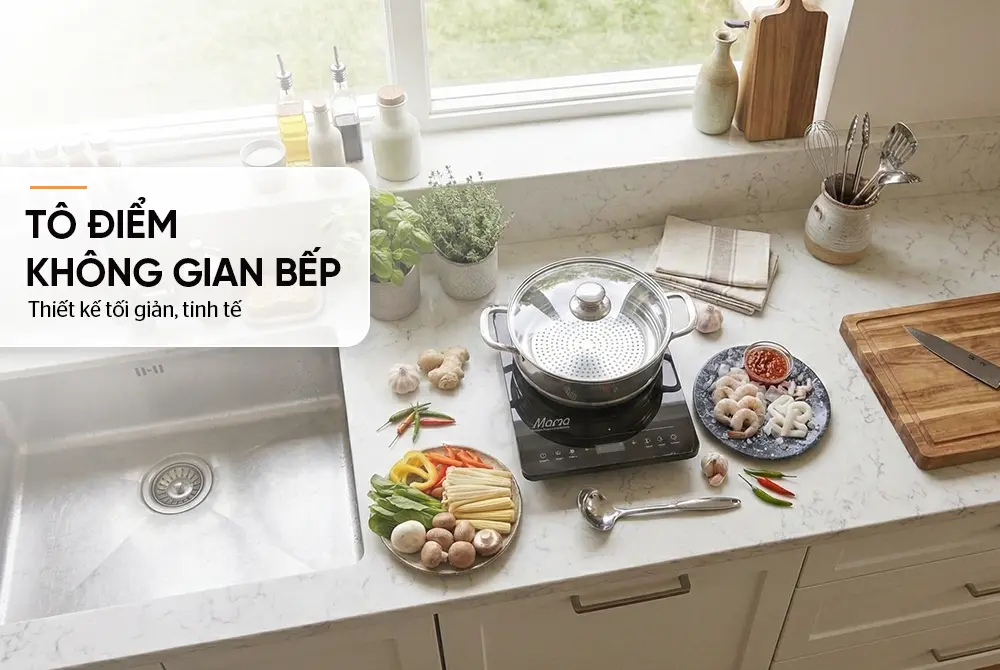 Bếp từ đơn SUNHOUSE SHD6888 - 2200W, Cảm ứng - Ảnh 8