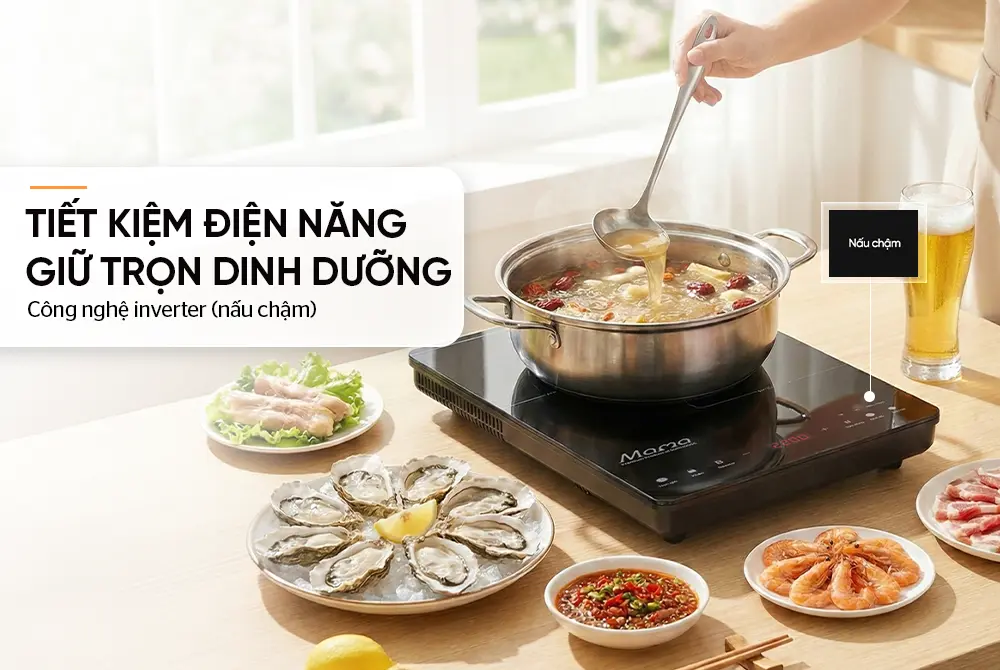 Bếp từ đơn SUNHOUSE SHD6888 - 2200W, Cảm ứng - Ảnh 9