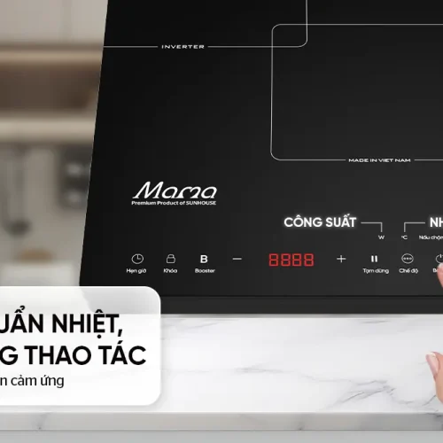 Bảng điều khiển cảm ứng bếp từ đơn SUNHOUSE SHD6888 2200W