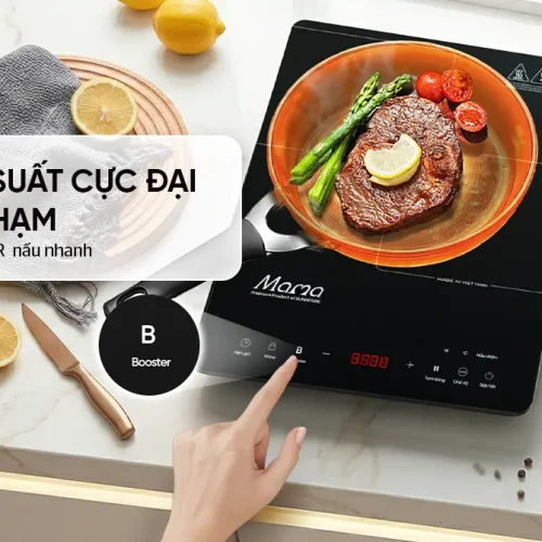 Bếp từ đơn SUNHOUSE SHD6888 cảm ứng với chức năng Booster nấu nhanh