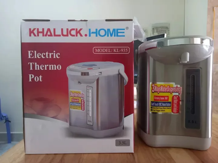 Bình thủy điện Khaluck KL-935 - 3.5 lít, 750W