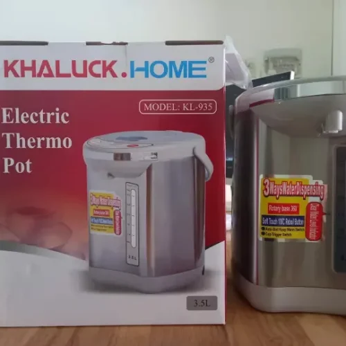 Bình thủy điện Khaluck KL-935 3.5 lít 750W kèm hộp sản phẩm
