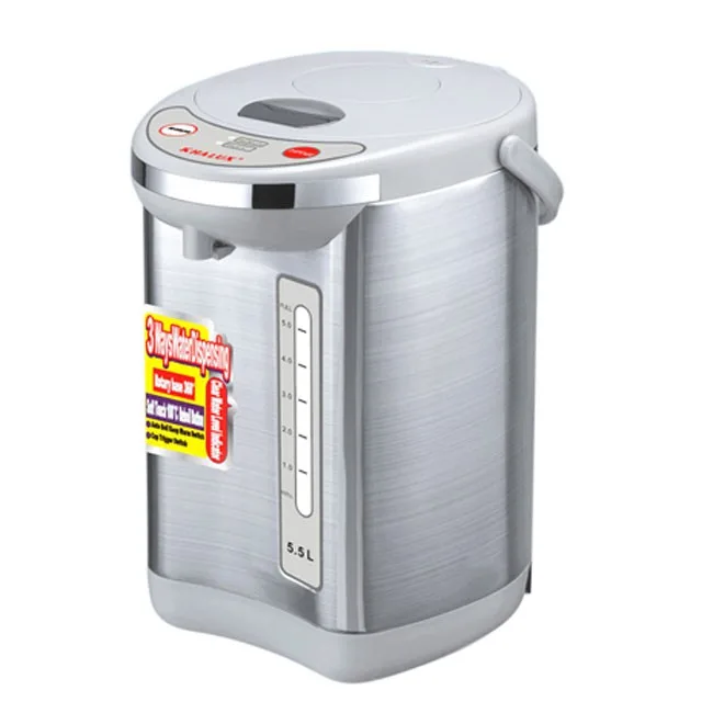 Bình thủy điện Khaluck KL-955 5.5 lít 800W góc chéo mặt trước
