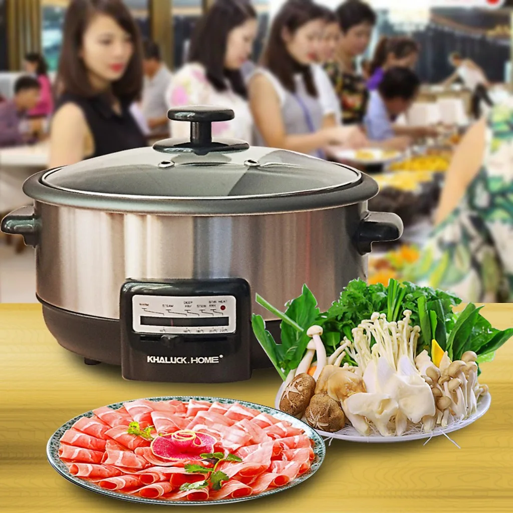 Lẩu điện Khaluck Khaluck KL-5220 - 2.8 lít, 1200W