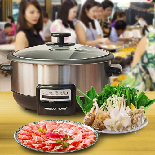 Lẩu điện Khaluck KL-5220 dung tích 2.8 lít công suất 1200W