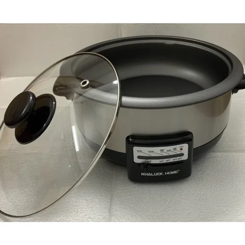 Lẩu điện Khaluck KL-5220 2.8 lít 1200W kèm nắp kính