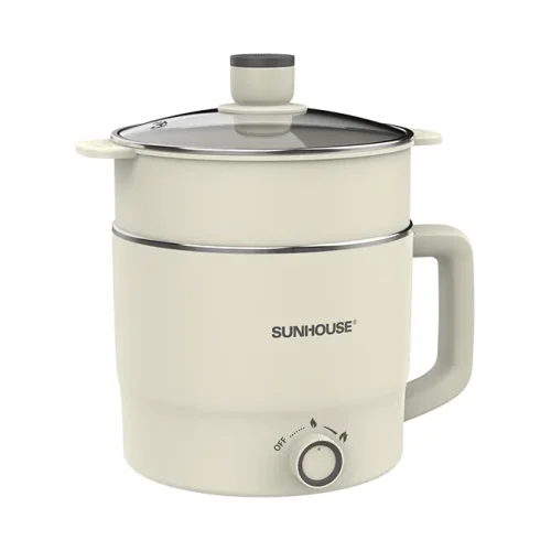 Lẩu điện mini SUNHOUSE SHD4516 1.6 lít có tay cầm tiện dụng
