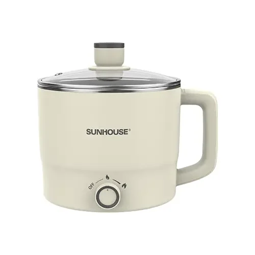 Lẩu điện mini SUNHOUSE SHD4516 1.6 lít kèm nắp kính