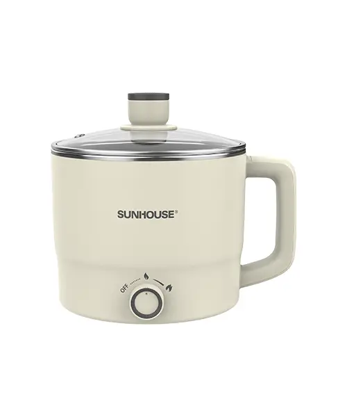 Lẩu điện mini SUNHOUSE SHD4516 1.6 lít kèm nắp kính