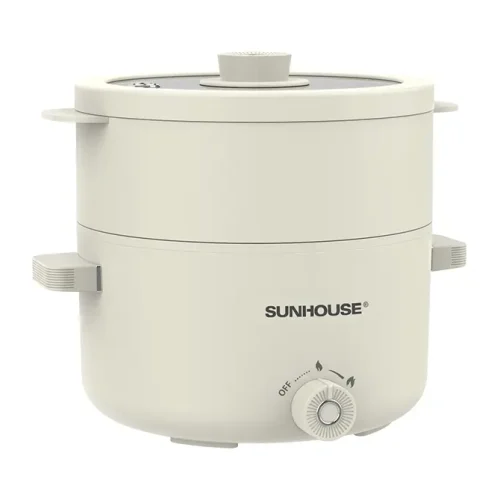 Lẩu điện mini SUNHOUSE SHD4517 2 lít kèm xửng hấp