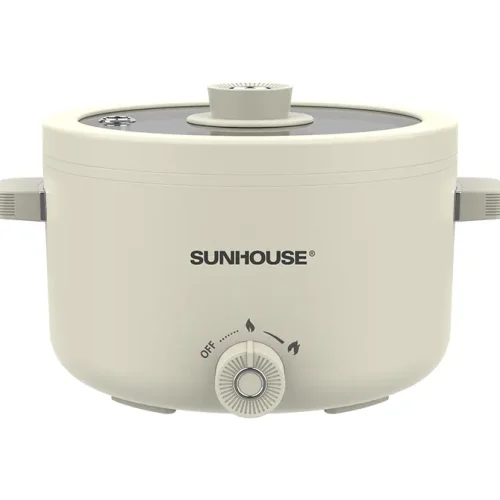 Lẩu điện SUNHOUSE SHD4517 mini 2 lít 700W góc chính diện