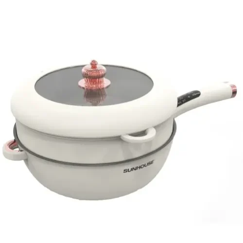 Lẩu điện cảm ứng SUNHOUSE SHD4555 5 lít màu trắng