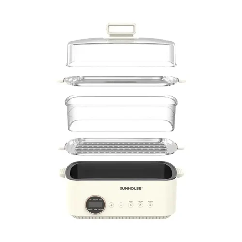 Các bộ phận tháo rời của lẩu điện đa năng SUNHOUSE SHD4593 14.5 lít