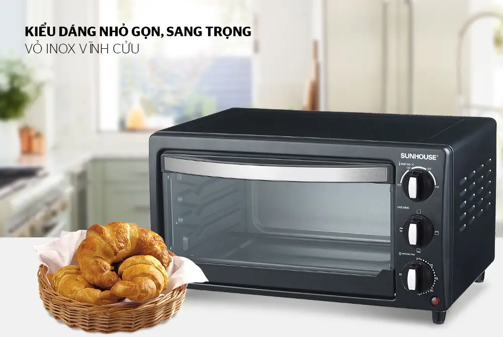 Lò nướng SUNHOUSE SHD4216 - 1300W, 16 lít - Ảnh 2