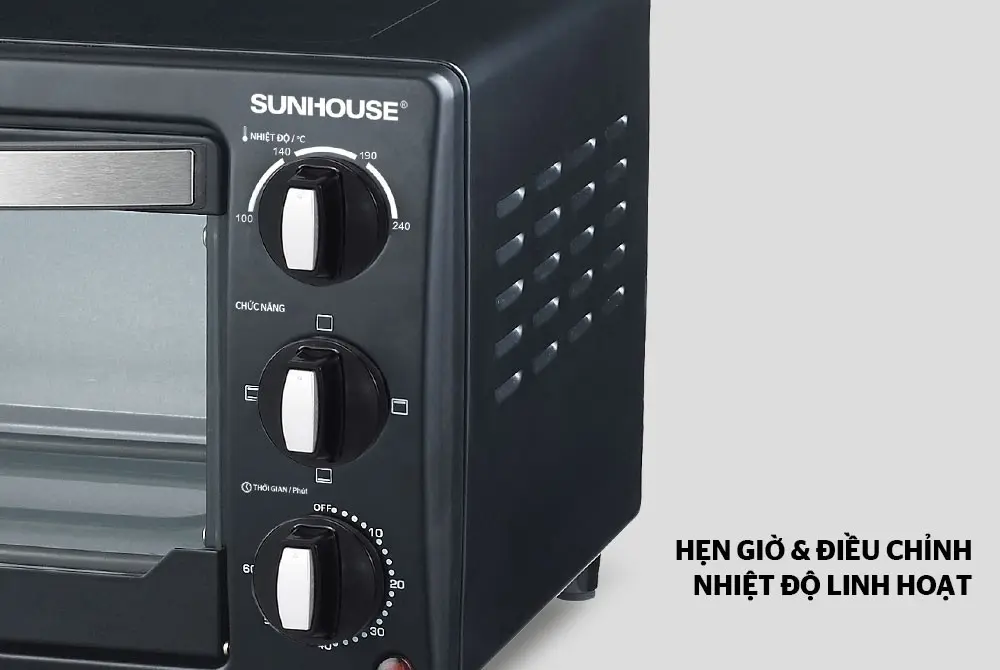 Lò nướng SUNHOUSE SHD4216 - 1300W, 16 lít - Ảnh 3