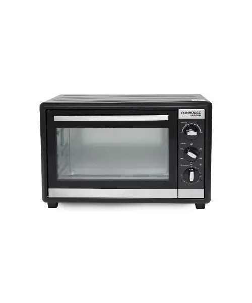 Lò nướng SUNHOUSE SHD4240 40 lít 1550W màu đen nhìn chính diện