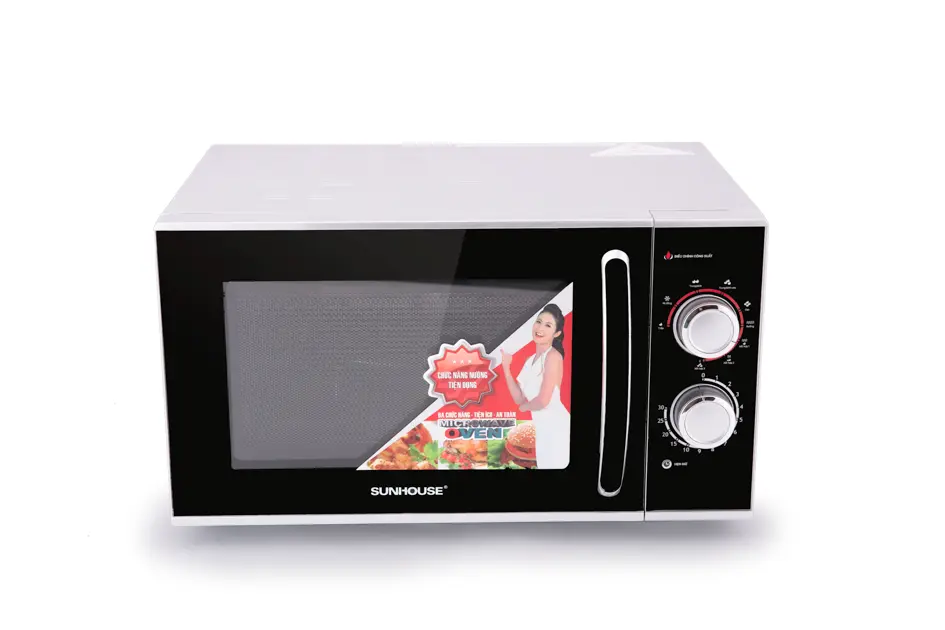 Lò vi sóng SUNHOUSE SHD4823 - 1400W (Vi sóng), 1050W (Nướng), 25 lít - Ảnh 2