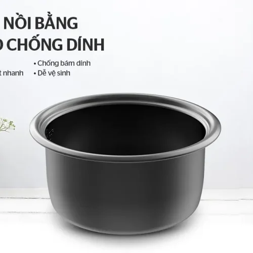 Lòng nồi cơm điện SUNHOUSE SHD8132 bằng anod chống dính