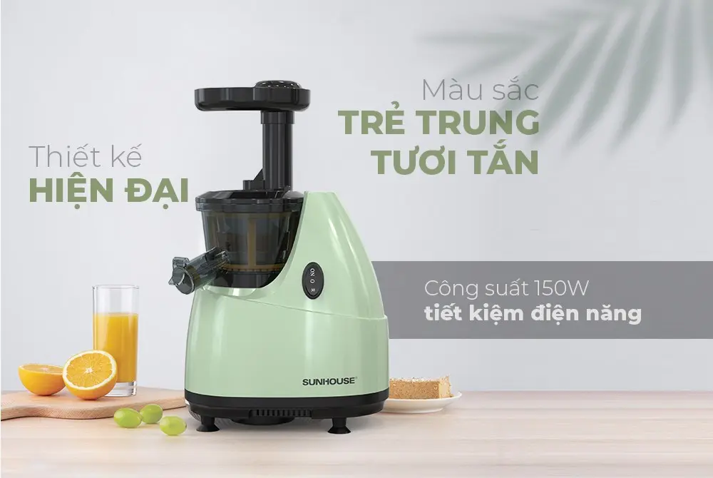 Máy ép trái cây SUNHOUSE SHD5501 - 150W - Ảnh 6