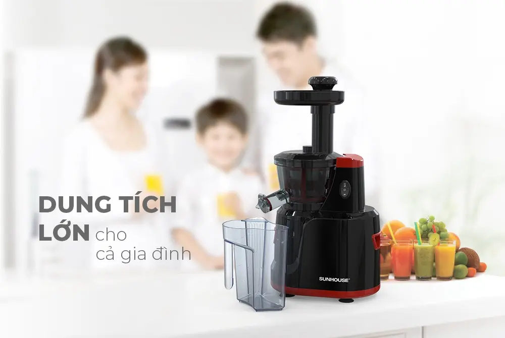Máy ép trái cây SUNHOUSE SHD5502 - 180W - Ảnh 3