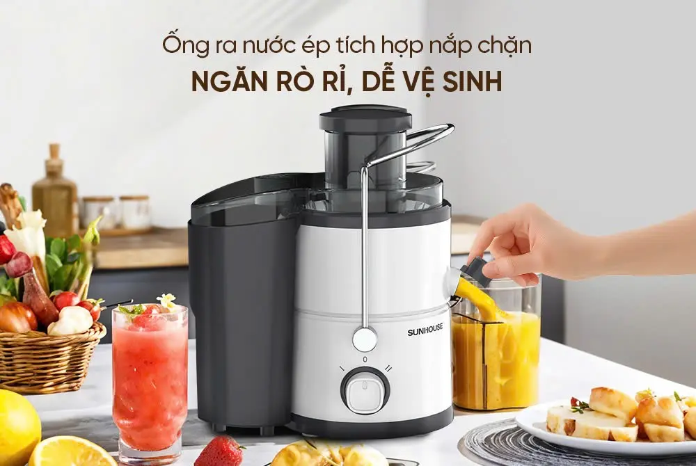 Máy ép trái cây SUNHOUSE SHD5522 - 600W - Ảnh 11