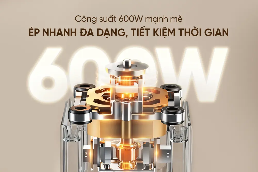 Máy ép trái cây SUNHOUSE SHD5522 - 600W - Ảnh 8
