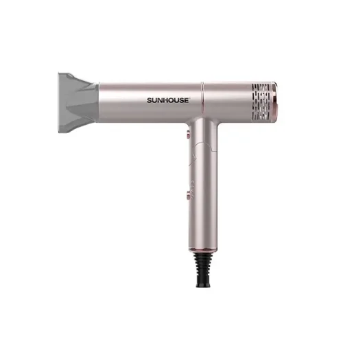 Máy sấy tóc SUNHOUSE SHD2304 1200W màu hồng vàng kèm đầu sấy