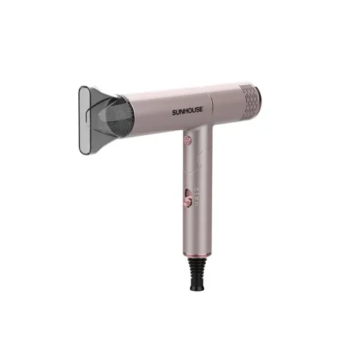 Máy sấy tóc SUNHOUSE SHD2304 1200W màu hồng với đầu sấy hẹp