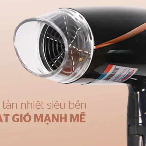 Đầu sấy với quạt gió mạnh của máy sấy tóc SUNHOUSE SHD2306 1200W