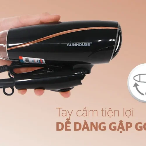 Máy sấy tóc SUNHOUSE SHD2306 1200W với tay cầm gập gọn