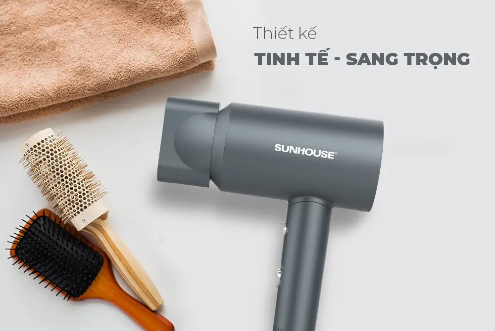 Máy sấy tóc SUNHOUSE SHD2315G - 2000W - Ảnh 3