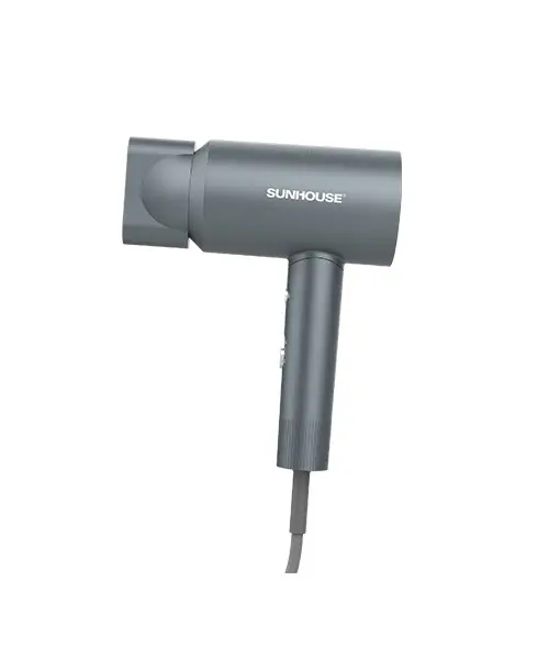 Máy sấy tóc SUNHOUSE SHD2315G 2000W màu xám nhìn nghiêng