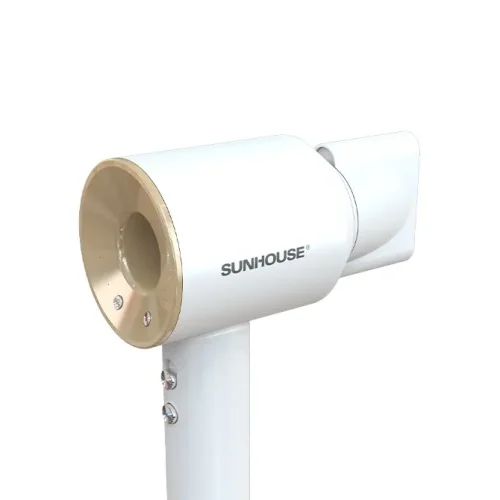 Cận cảnh đầu sấy máy sấy tóc SUNHOUSE SHD2320 1500W màu trắng