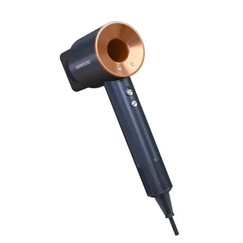 Máy sấy tóc SUNHOUSE SHD2321 1500W màu xanh đen nhìn từ phía trước