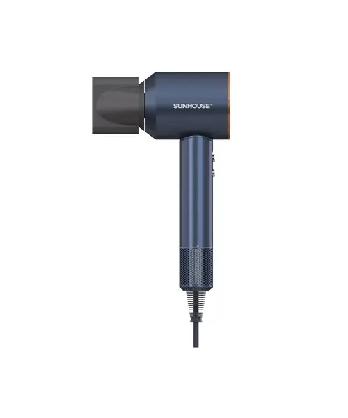 Máy sấy tóc SUNHOUSE SHD2321 1500W màu xanh đậm với đầu sấy hẹp