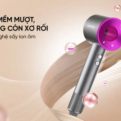 Máy sấy tóc SUNHOUSE SHD2323 1500W công nghệ ion âm cho tóc mềm mượt