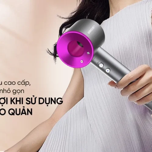 Máy sấy tóc SUNHOUSE SHD2323 1500W thiết kế nhỏ gọn khi cầm tay