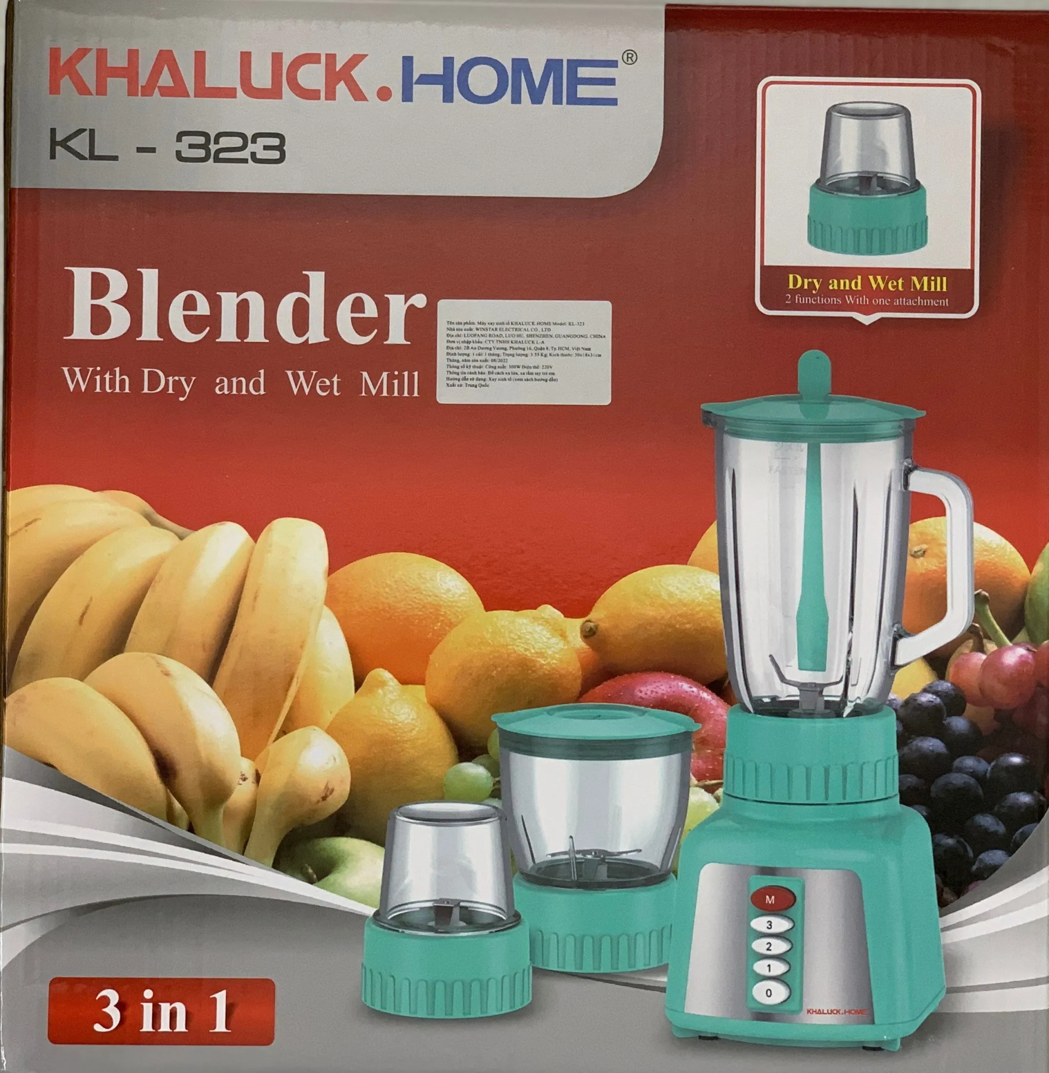 Máy xay sinh tố Khaluck KL-323