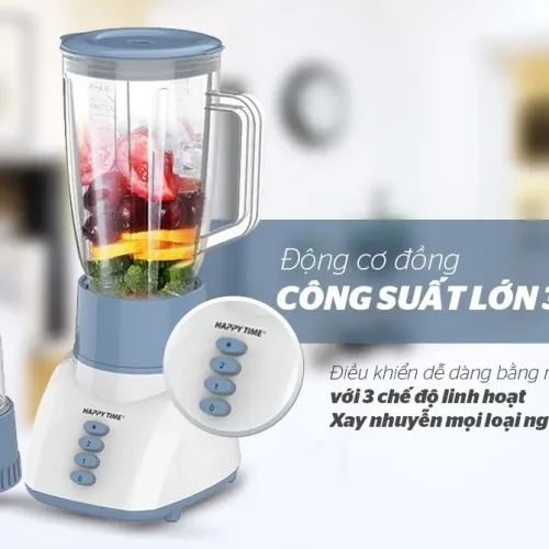 Máy xay sinh tố SUNHOUSE HTD5113G 350W kèm hai cối xay