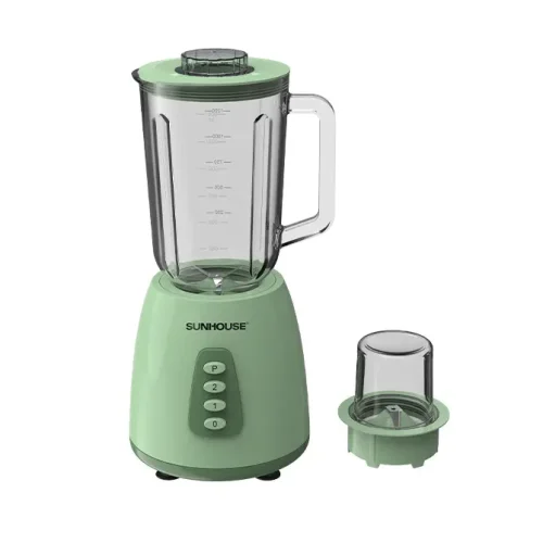 Máy xay sinh tố SUNHOUSE SHD5118 màu xanh kèm cối xay nhỏ