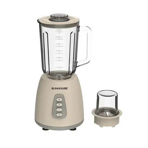 Máy xay sinh tố SUNHOUSE SHD5120DMX với cối thủy tinh và cối xay nhỏ
